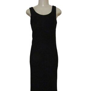 Virgo Petite Slip On Maxi Black Dress in SZ 6P